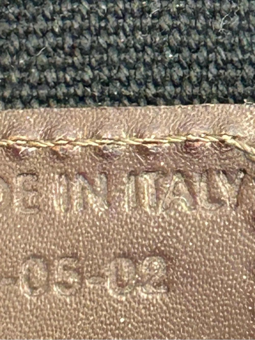 Burberry Haymarket Check Coated Canvas shoulder bag brown leather trim - Picture 15 of 17